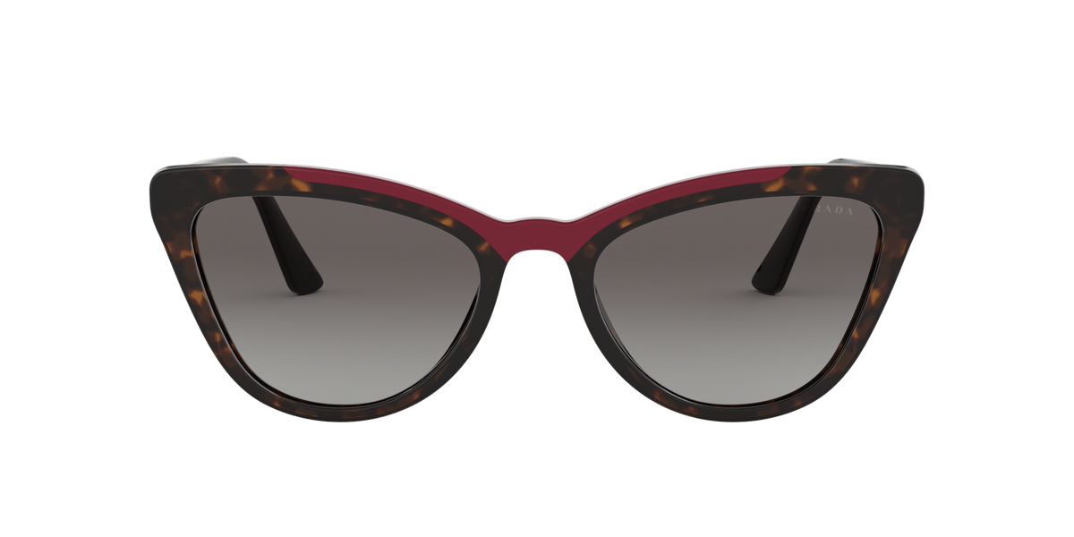 Prada PR 01VS 3200A7 Havana/Red, front view