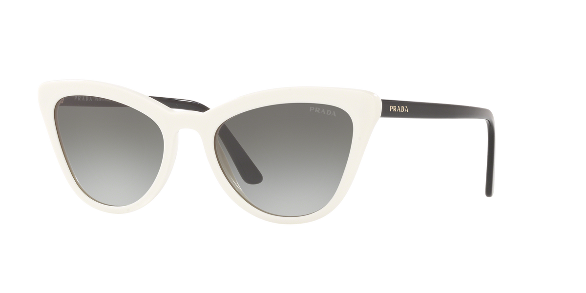 Prada PR 01VS 7S30A7 Ivory, three-quarter view