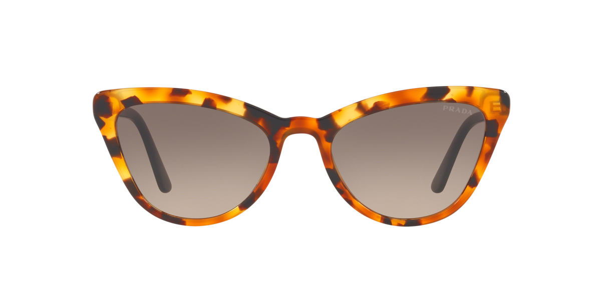 Prada PR 01VS UF33D0 Orange Havana, front view
