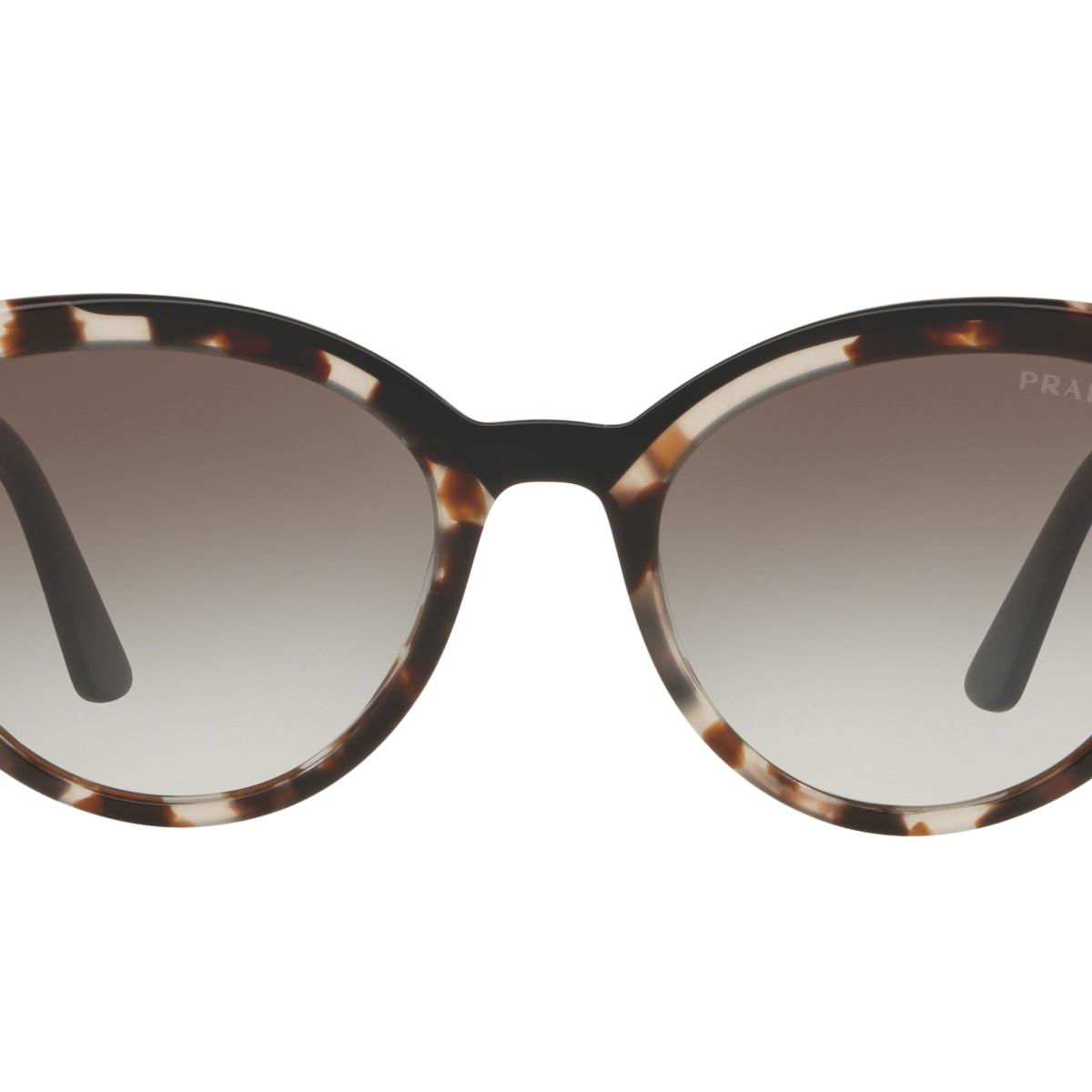 Prada PR 02VS 3980A7 Opal Spotted Brown/Black, front view