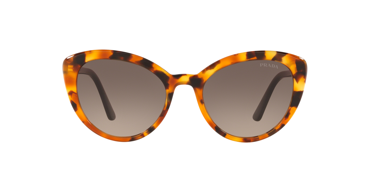 Prada PR 02VS UF33D0 Orange Havana, front view