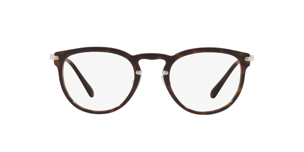 Prada PR 02VV Havana 2AU1O1 three-quarter view
