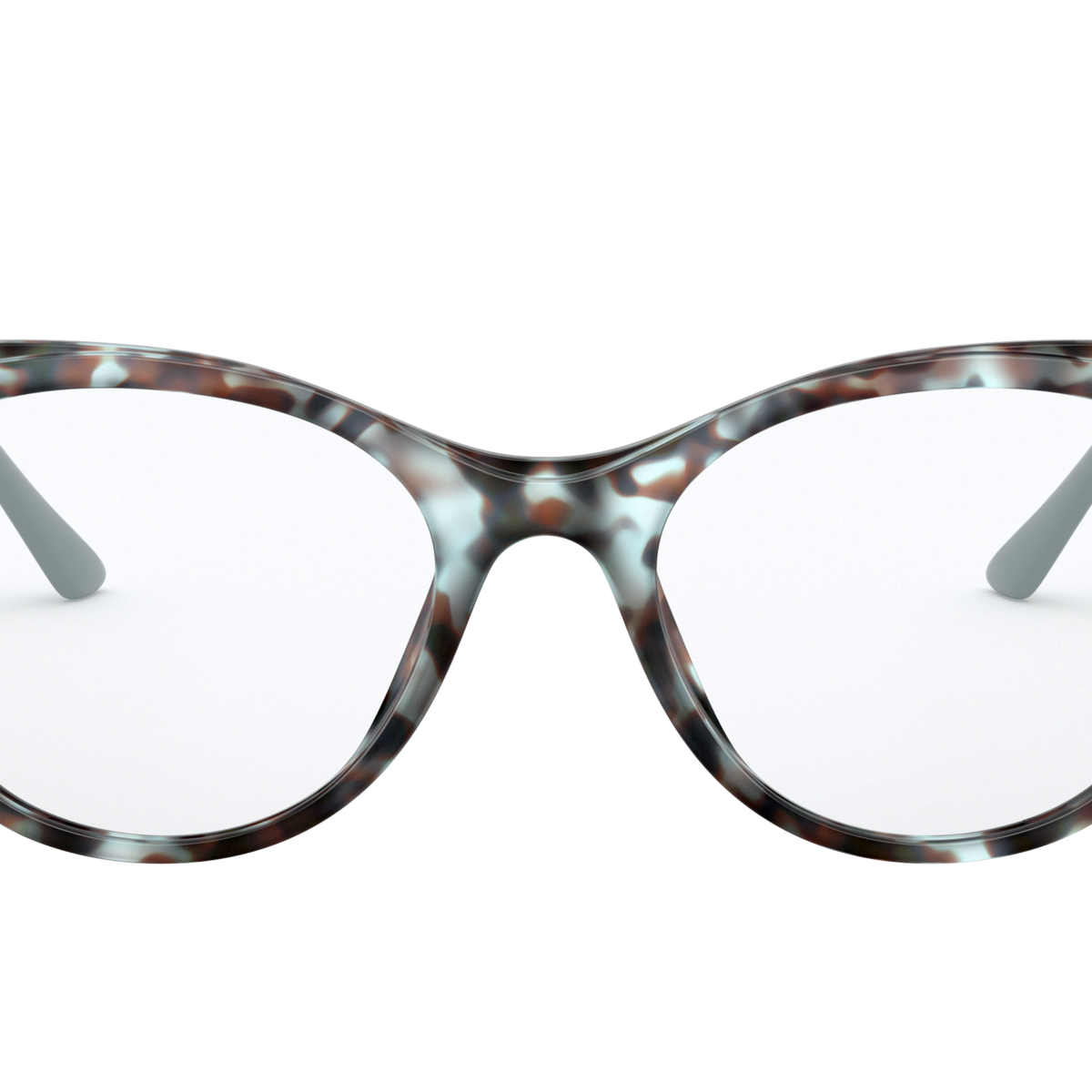Prada PR 05WV Blue/Brown 05H1O1 three-quarter view