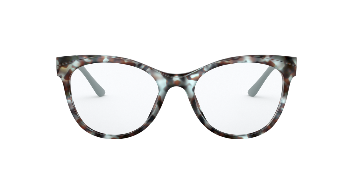Prada PR 05WV Blue/Brown 05H1O1 three-quarter view