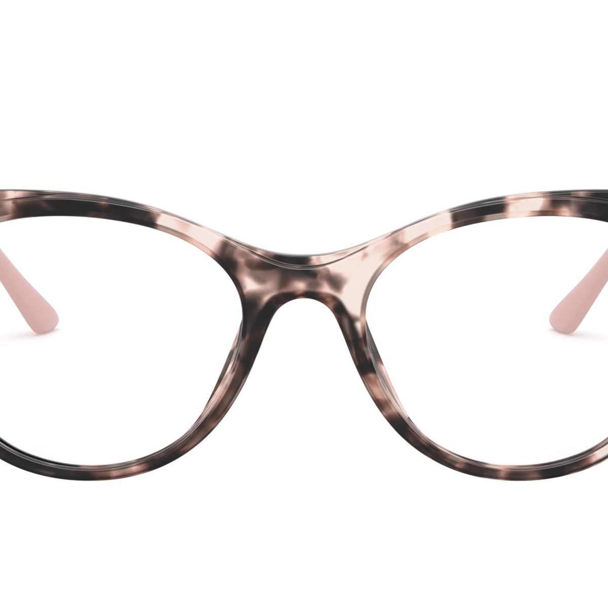 Prada PR 05WV Pink Havana ROJ1O1 three-quarter view