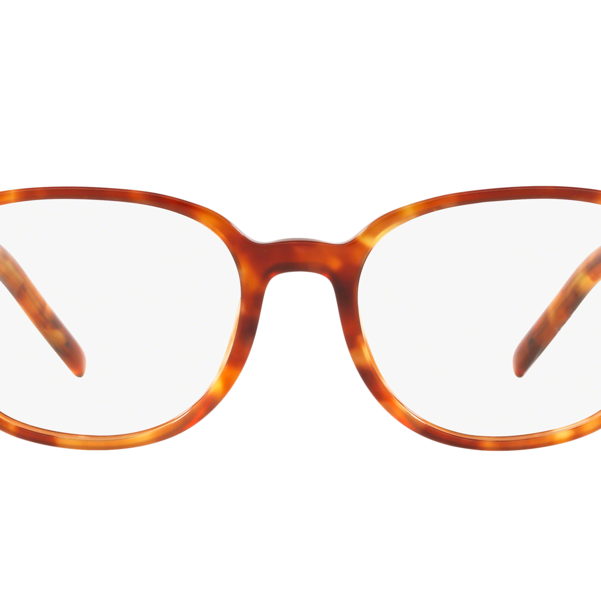 Prada PR 07XV Light Havana 4BW1O1 three-quarter view