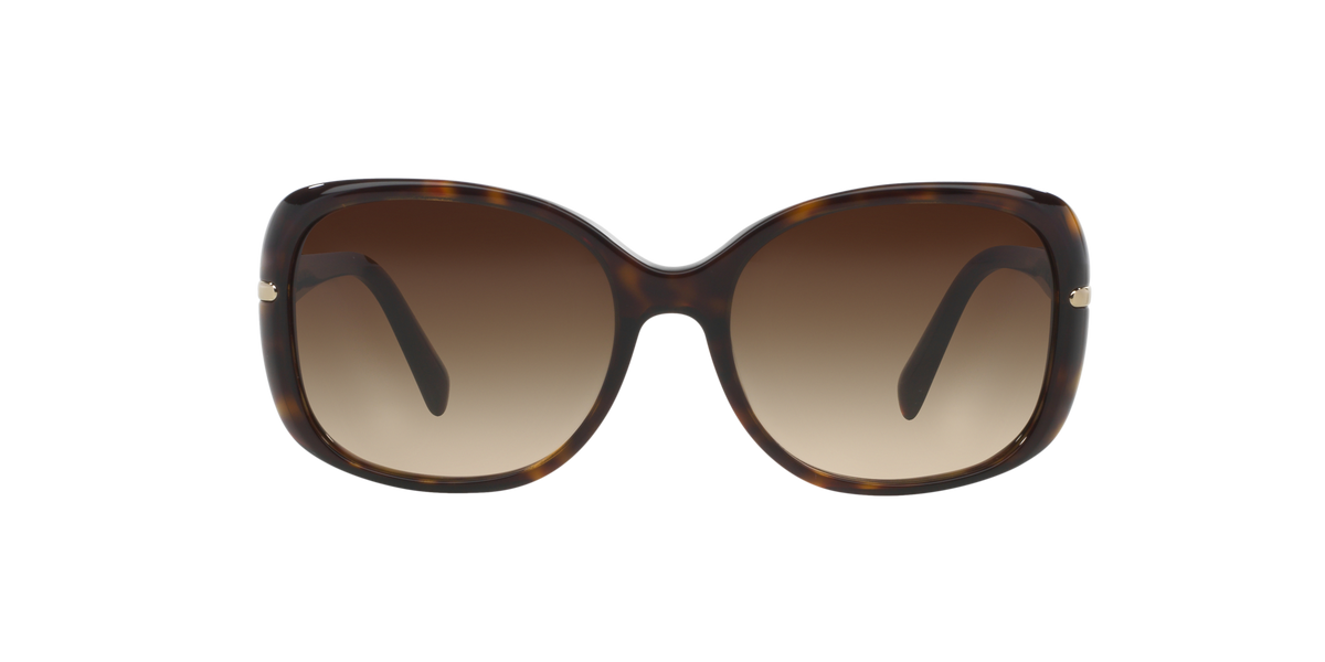Prada PR 08OS Havana 2AU6S1 three-quarter view