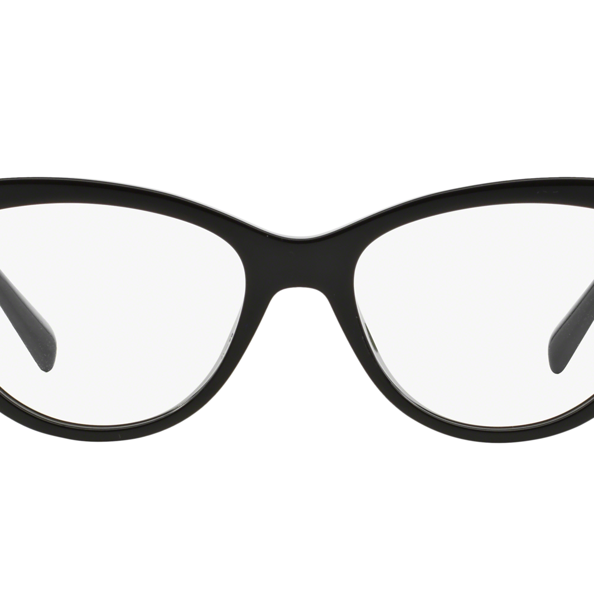 Prada PR 08RV Black 1AB1O1 three-quarter view