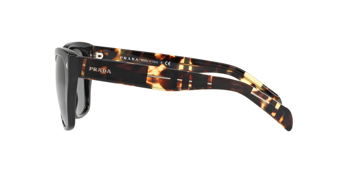 Prada PR 09SS Black 1AB9K1 side view