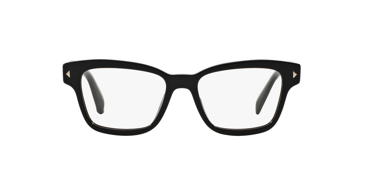 Prada PR 10SV Black 1AB1O1 three-quarter view
