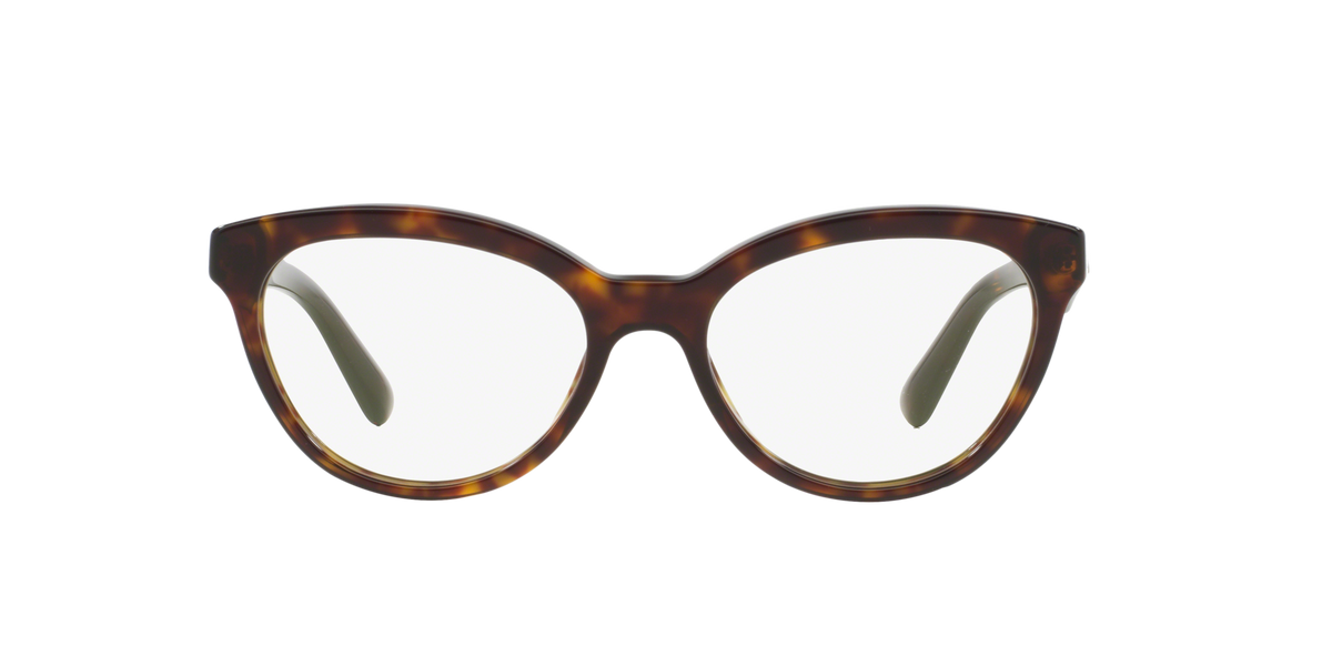 Prada PR 11RV Havana 2AU1O1 three-quarter view