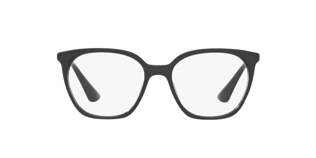 Prada PR 11TV Black 1AB1O1 three-quarter view