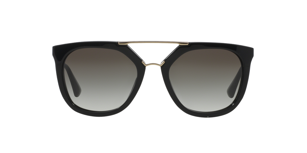 Prada PR 13QS Black 1AB0A7 front view