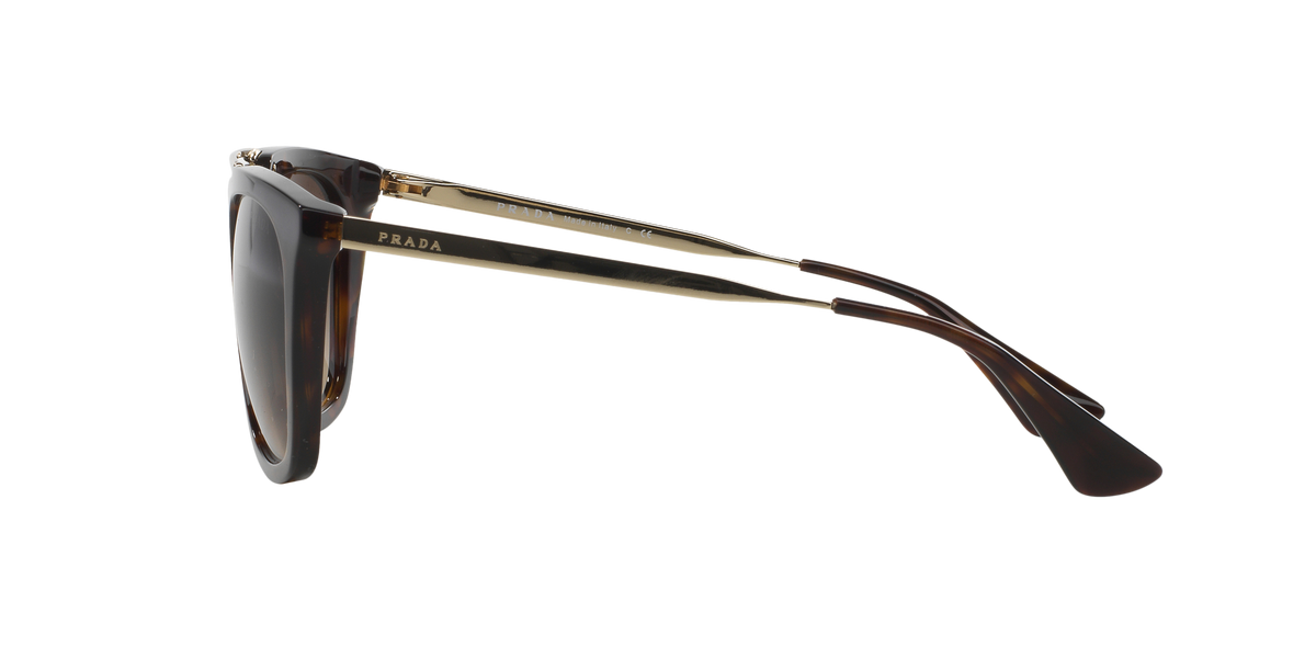 Prada PR 13QS Havana 2AU6S1 side view