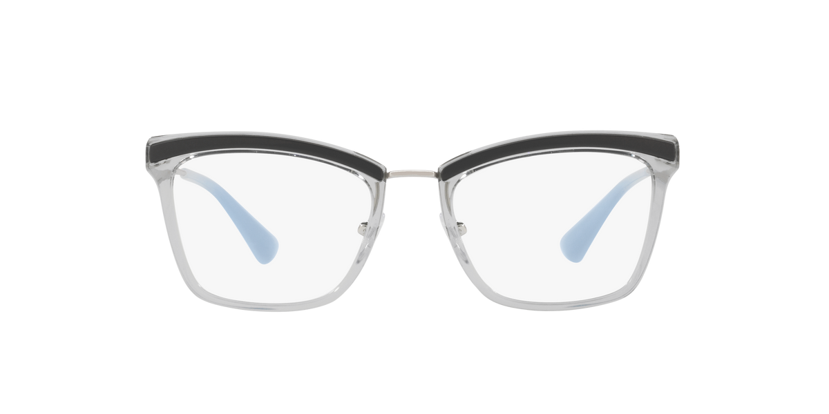 Prada PR 15UV Grey KI51O1 three-quarter view