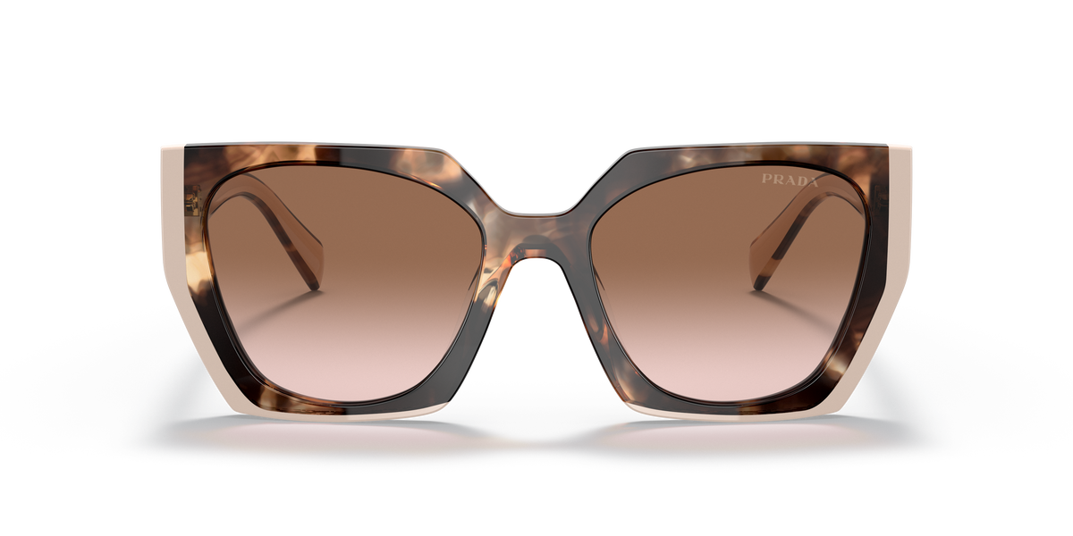 Prada PR 15WS 01R0A6 Tortoise Caramel/Powder, front view