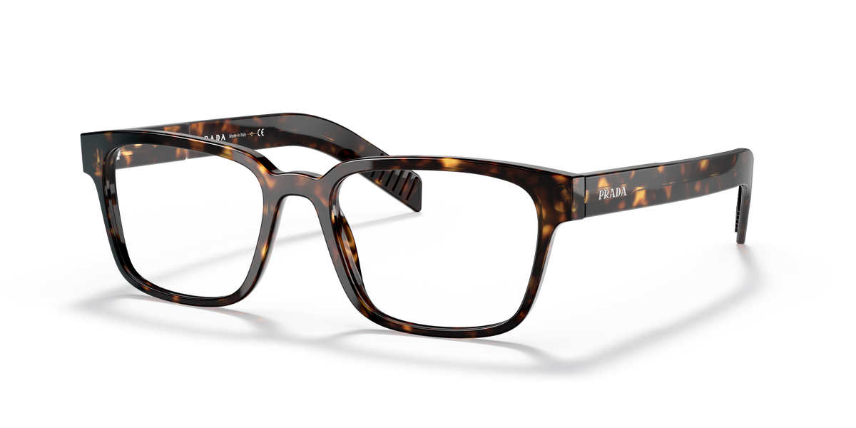 Prada PR 15WV Tortoise 2AU1O1 three-quarter view