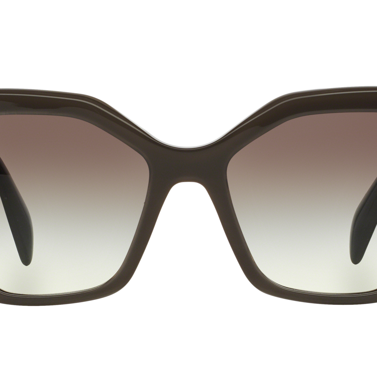 Prada PR 16RS UAM0A7 Opal Brown On Brown, front view