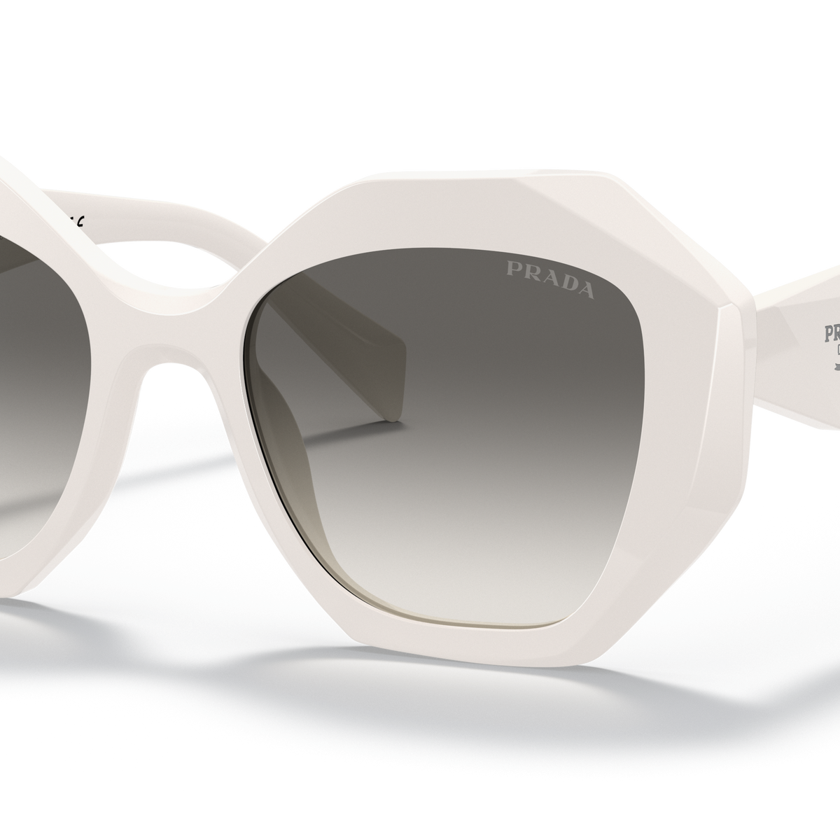 Prada PR 16WS 142130 Talc, three-quarter view