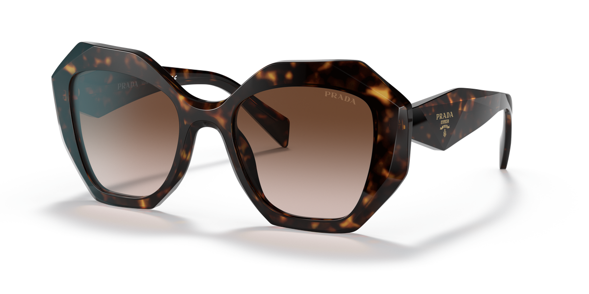 Prada PR 16WS 2AU6S1 Tortoise, three-quarter view