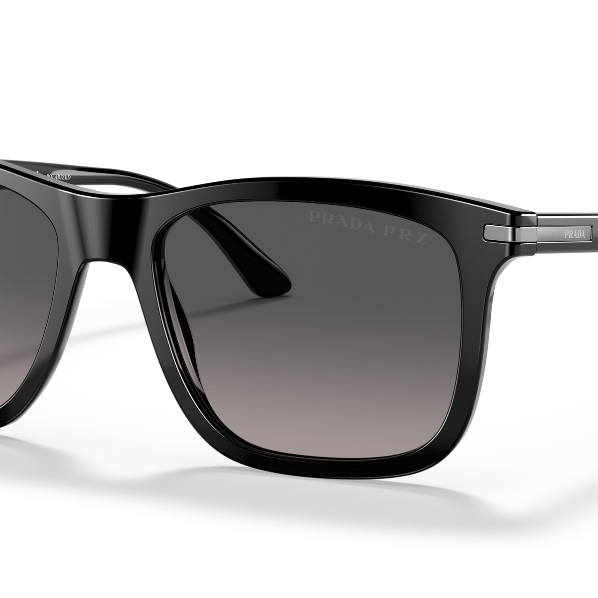 Prada PR 18WS 1AB09G Black, three-quarter view