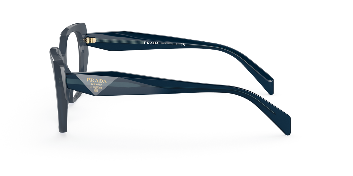 Prada PR 18WV Blue Crystal 08Q1O1 side view