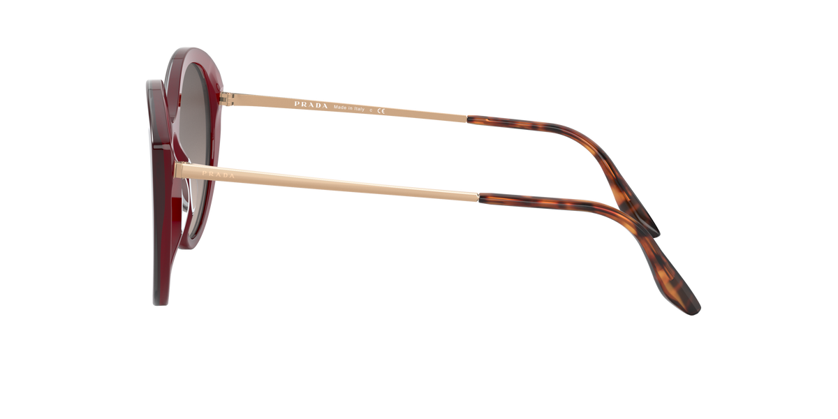 Prada PR 18XS Bordeaux UAN3D0 side view