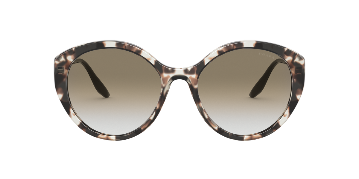 Prada PR 18XS Ivory Havana UAO0A7 front view