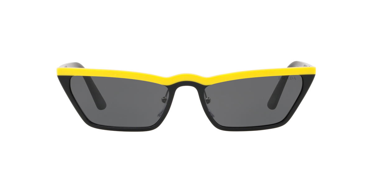 Prada PR 19US Yellow Black W195S0 front view