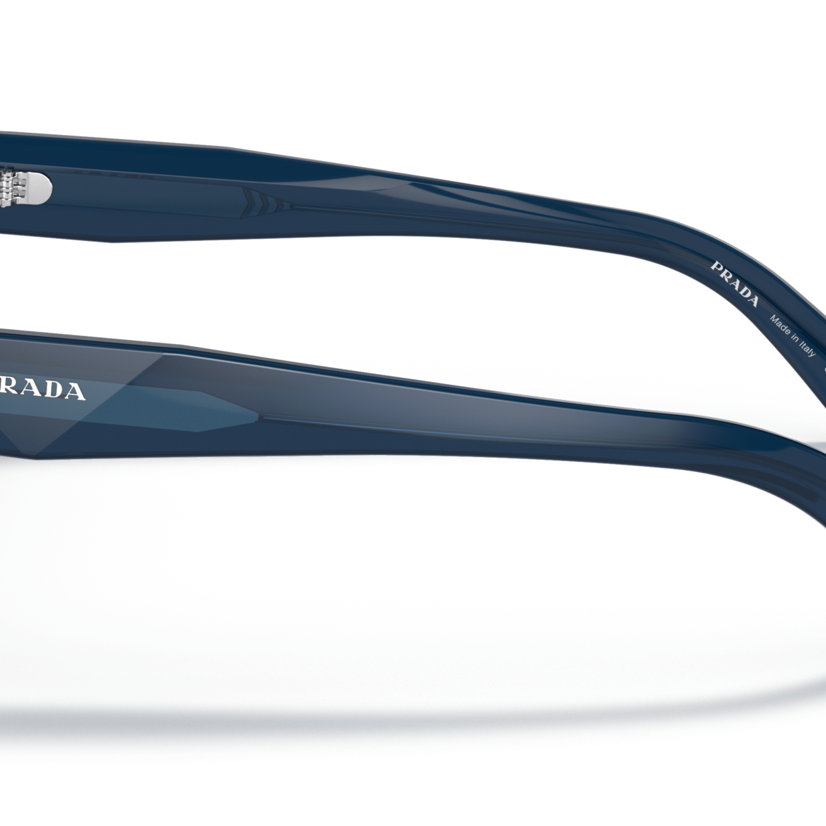 Prada PR 19WS Crystal Blue 08Q420 side view