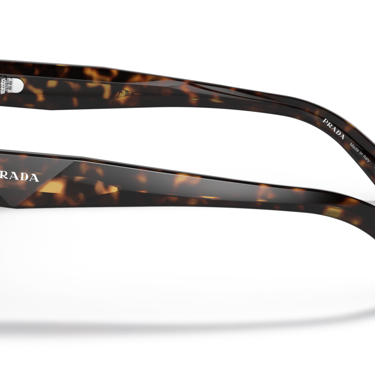 Prada PR 19WS Tortoise 2AU8C1 side view