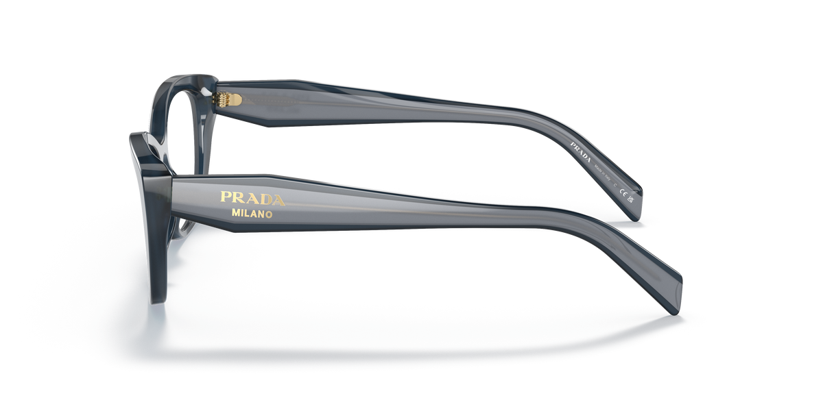 Prada PR 19WV Opal Blue 07Q1O1 side view