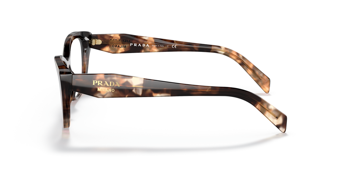 Prada PR 19WV Caramel Tortoise 07R1O1 side view