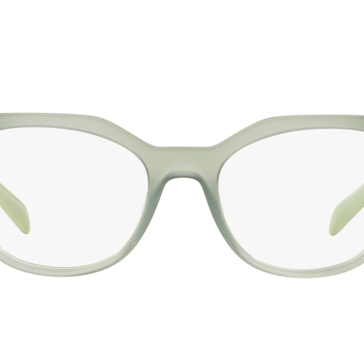 Prada PR 21SV Opal Dark Green UEI1O1 three-quarter view