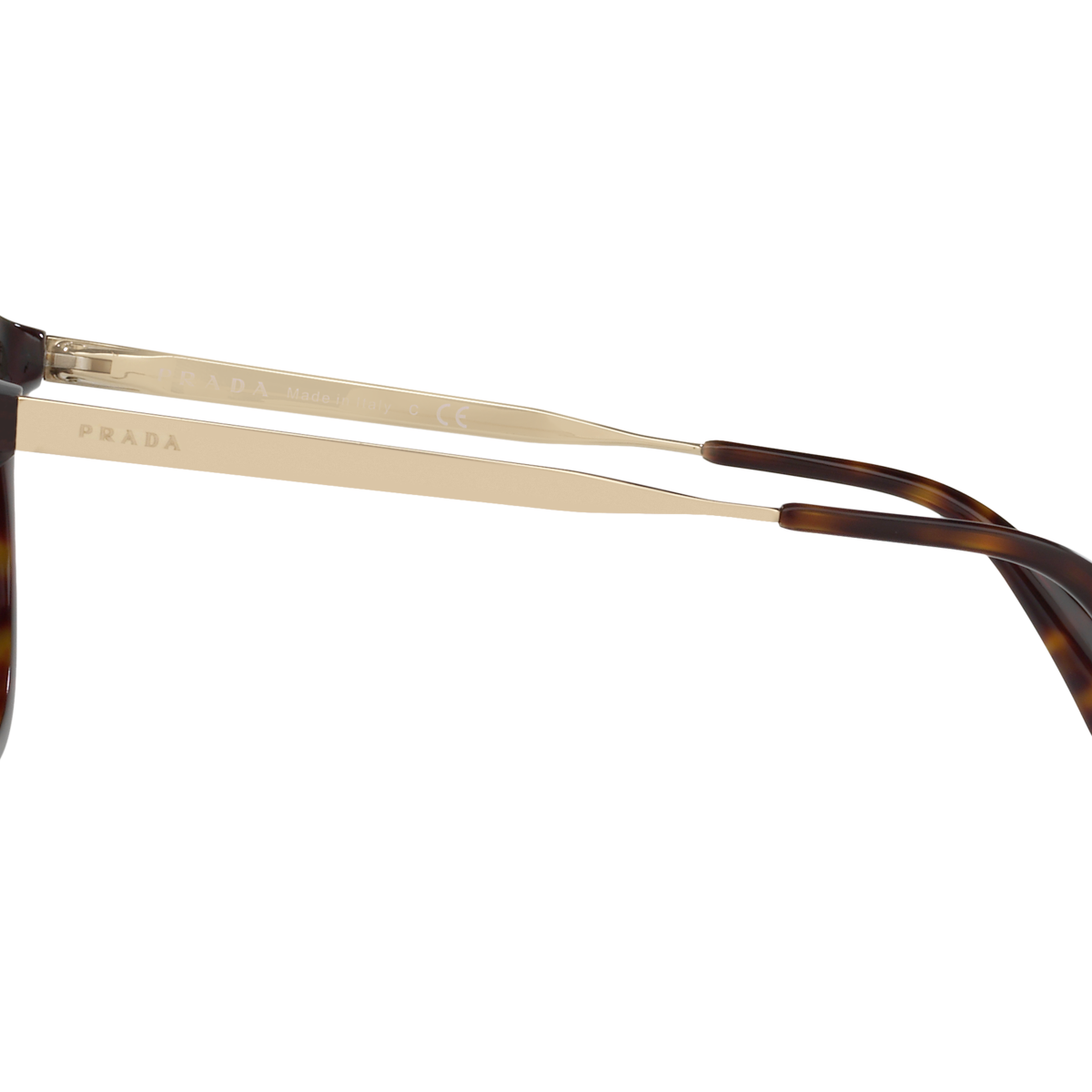 Prada PR 23SS Havana 2AU6S1 side view