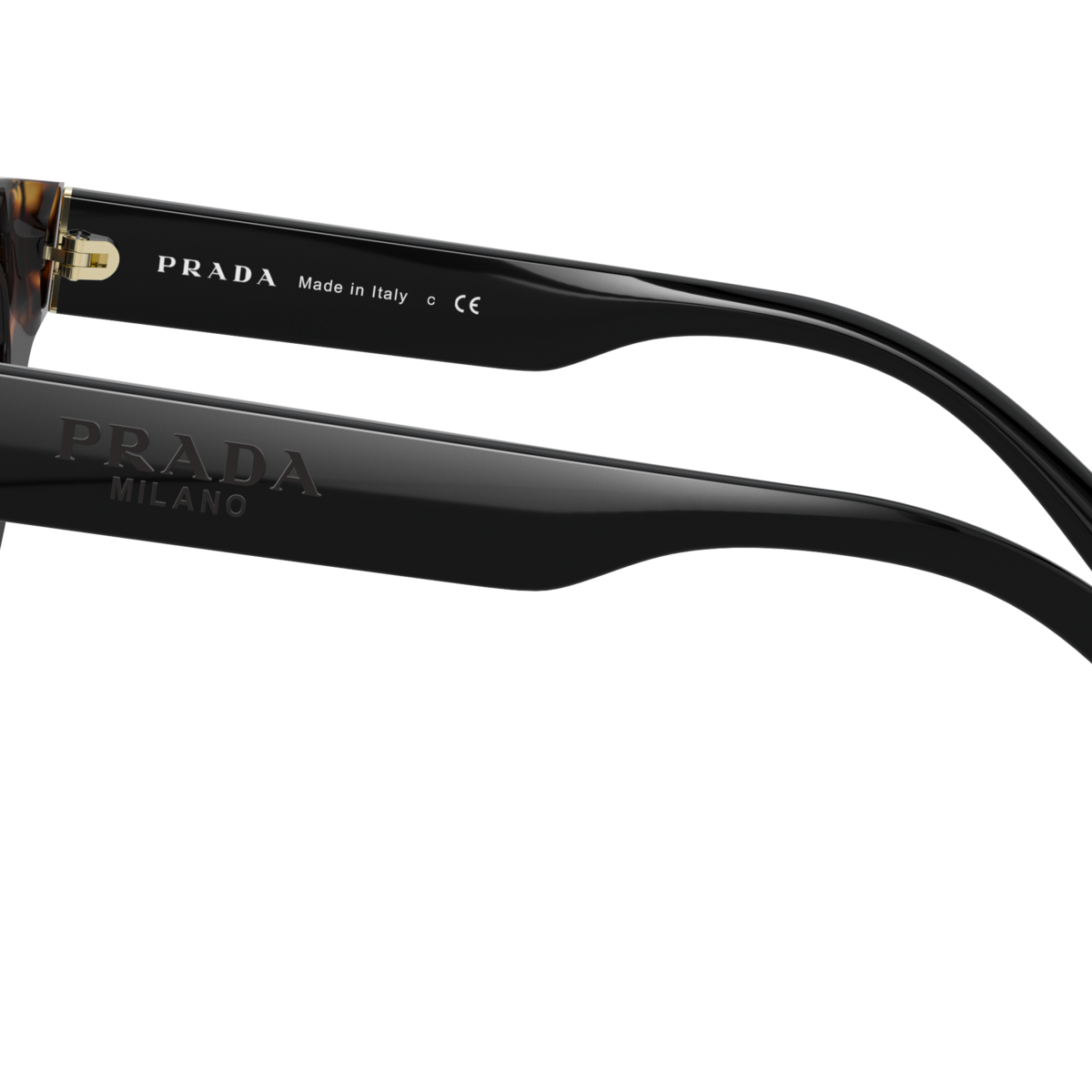 Prada PR 23XS Havana 2AU6S1 side view