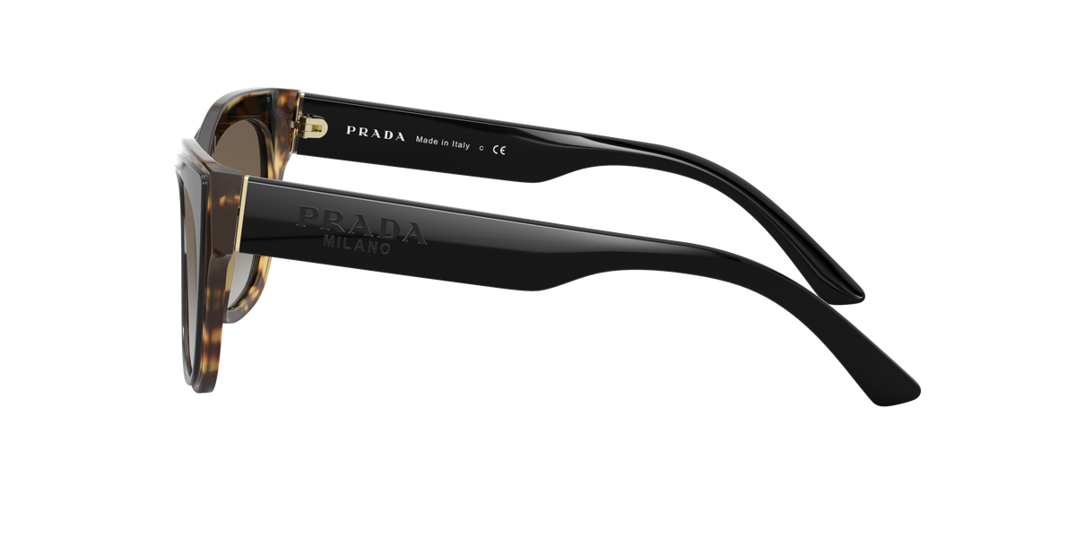 Prada PR 23XS Black/Havana Media 3890A7 side view