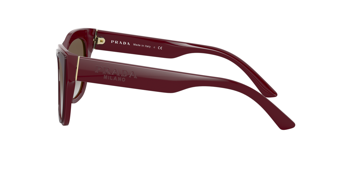 Prada PR 23XS Bordeaux UAN0A7 side view