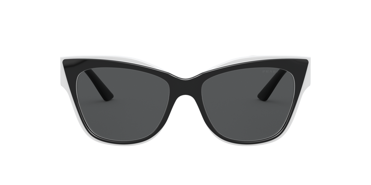 Prada PR 23XS Black/White YC45S0 front view