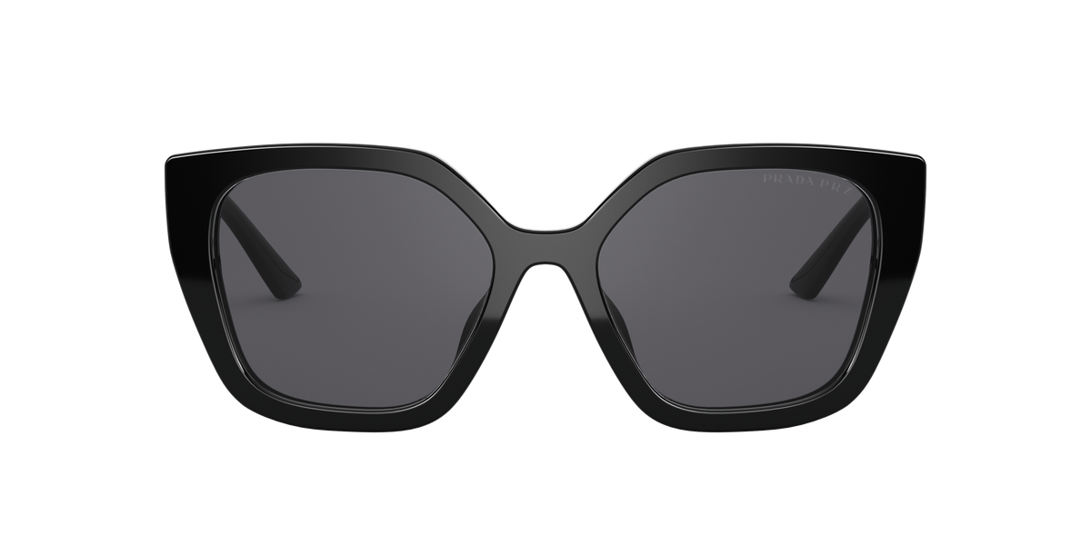 Prada PR 24XS 1AB5Z1 Black, front view