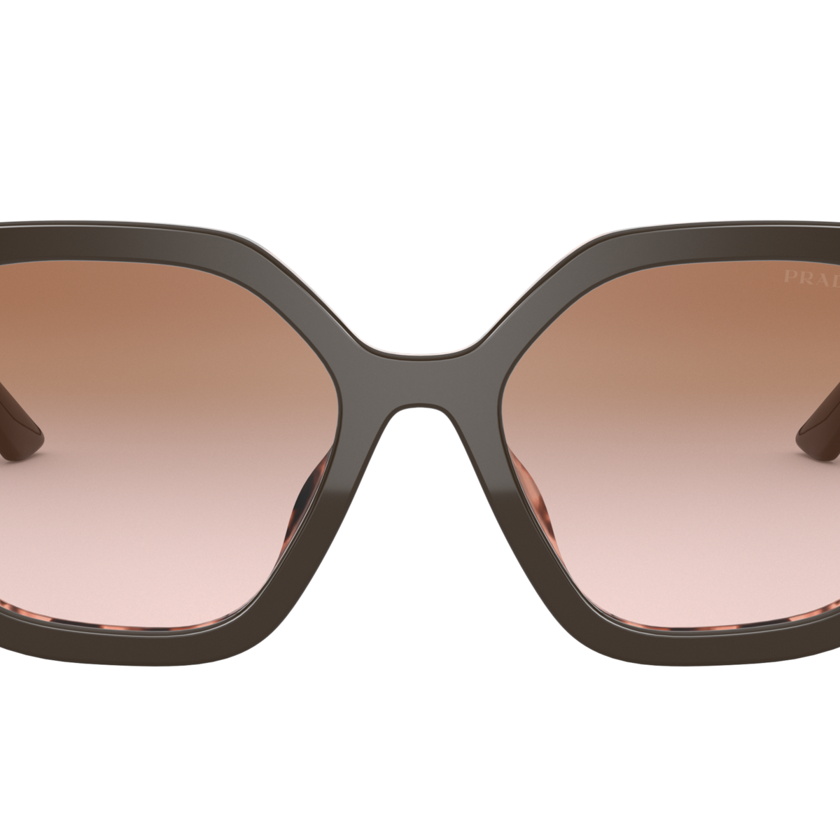 Prada PR 24XS ROL0A6 Brown/Spotted Pink, front view