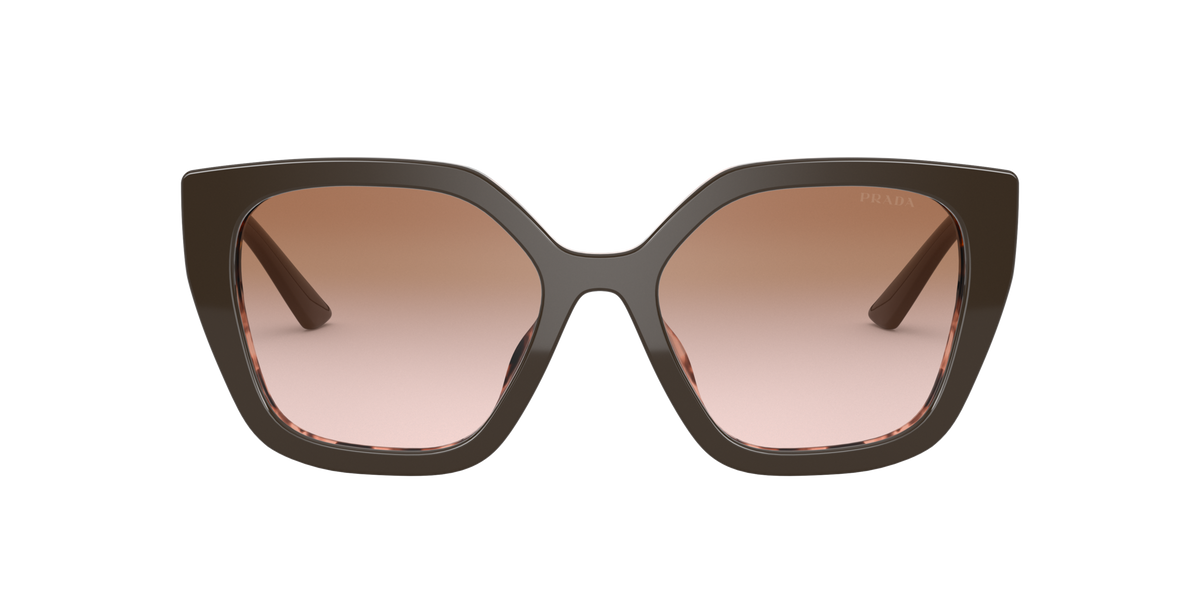 Prada PR 24XS ROL0A6 Brown/Spotted Pink, front view