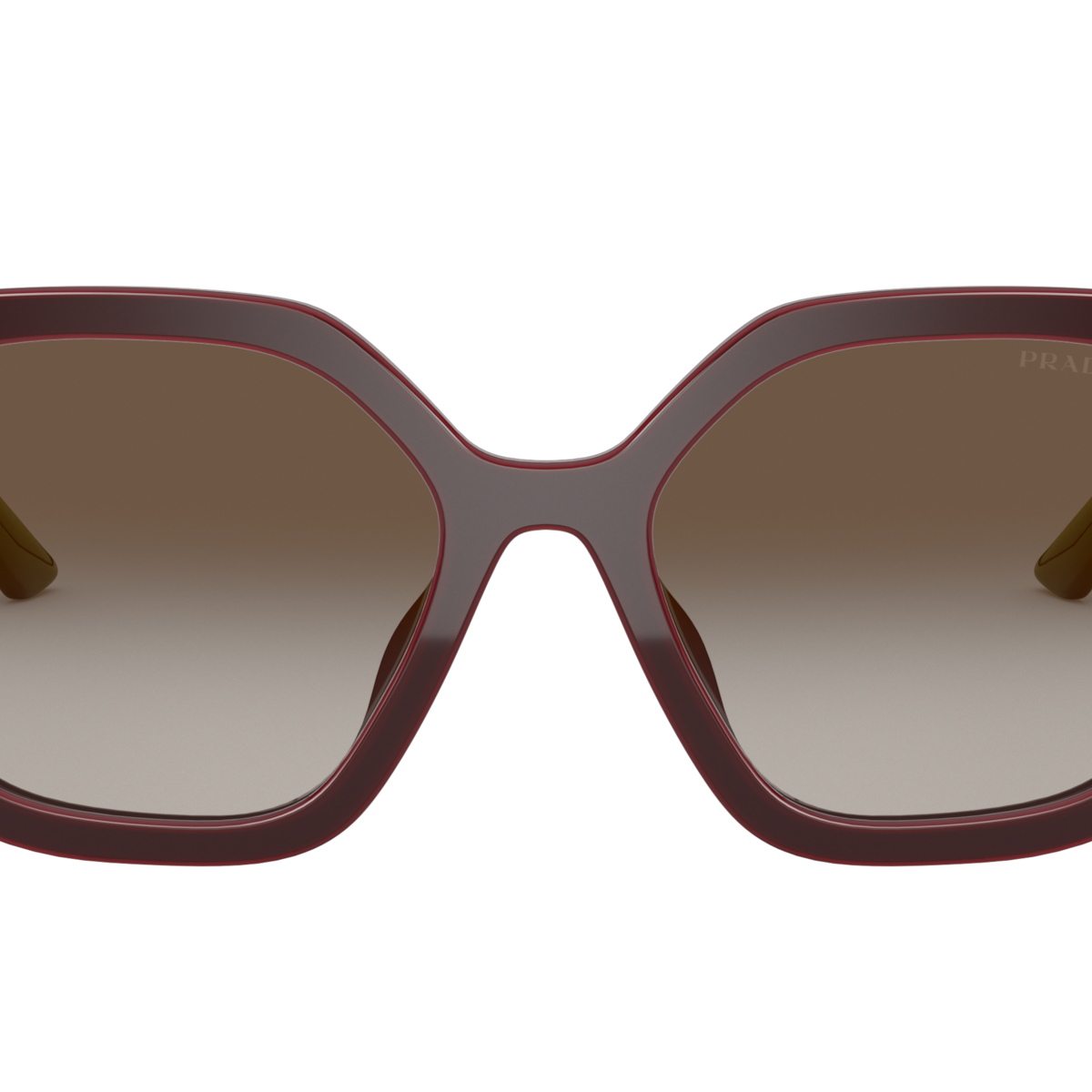 Prada PR 24XS UAN0A7 Bordeaux, front view