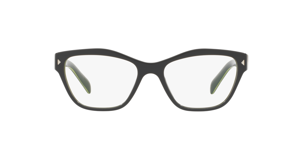 Prada PR 27SV Grey/Yellow/Grey UR01O1 three-quarter view