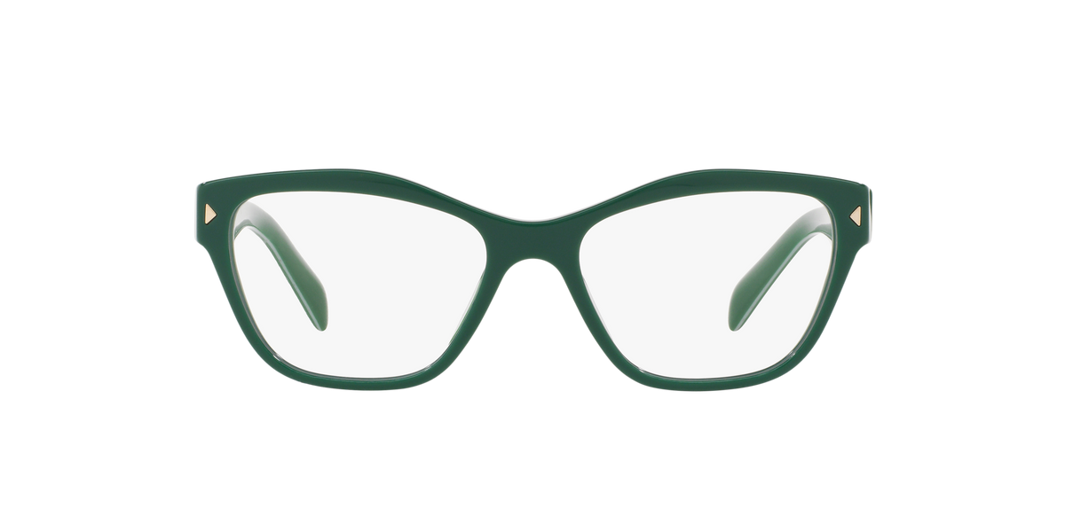 Prada PR 27SV Green/Ivory/Green UR11O1 three-quarter view