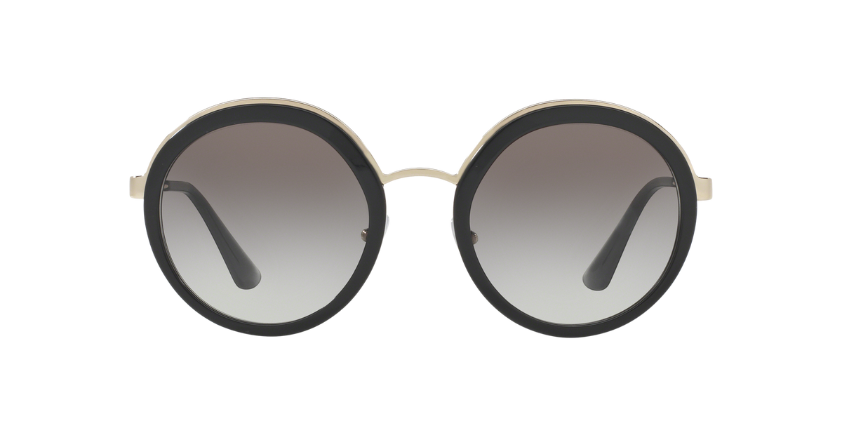 Prada PR 50TS Black 1AB0A7 three-quarter view