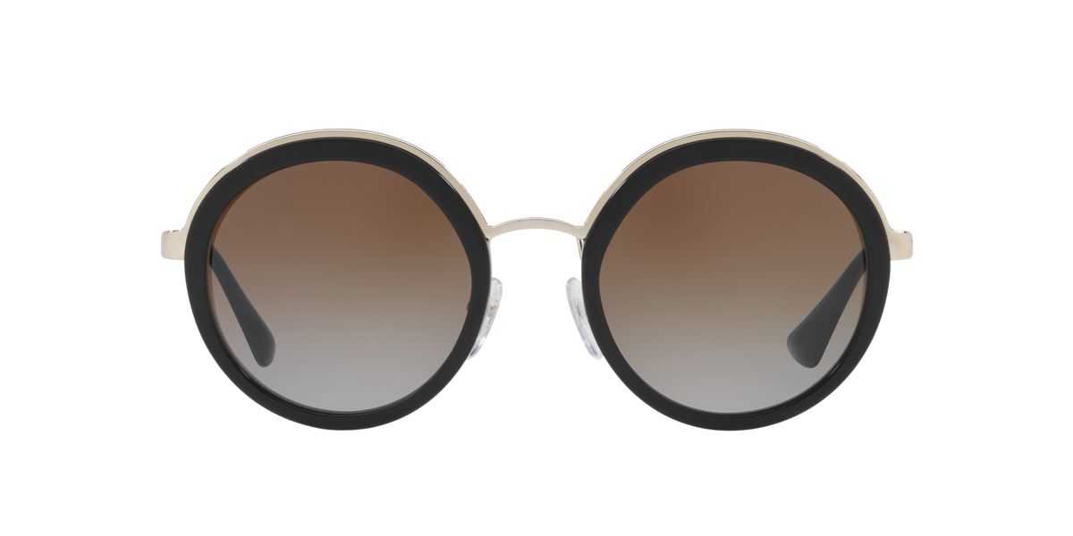 Prada PR 50TS Black 1AB6E1 three-quarter view