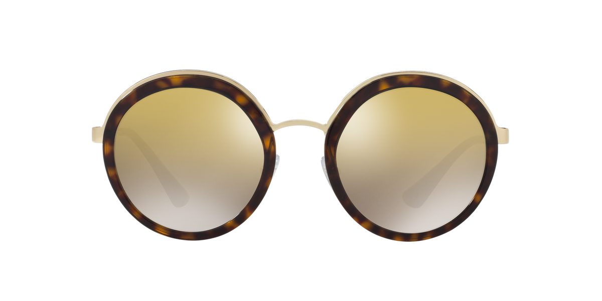 Prada PR 50TS Tortoise 2AU6O0 three-quarter view