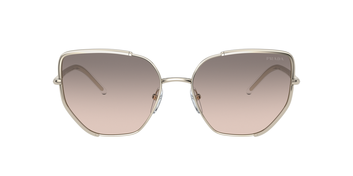 Prada PR 50WS Pale Gold ZVN4K0 front view