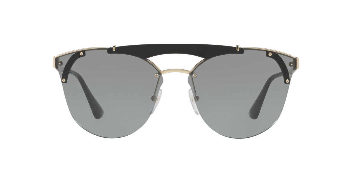 Prada PR 53US Pale Gold/Black 1AB3C2 three-quarter view